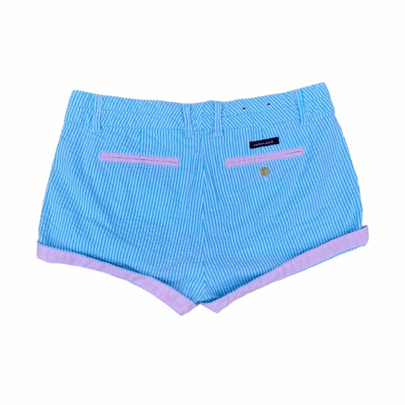 Southern Marsh The Brighton Short - Blue/Pink (6) - Picture 5 of 6